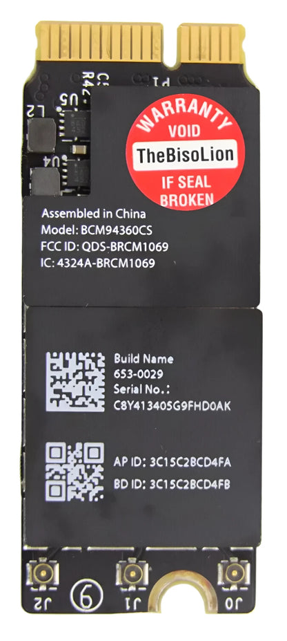 Carte Bluetooth AirPort Wi-Fi 653-0029 