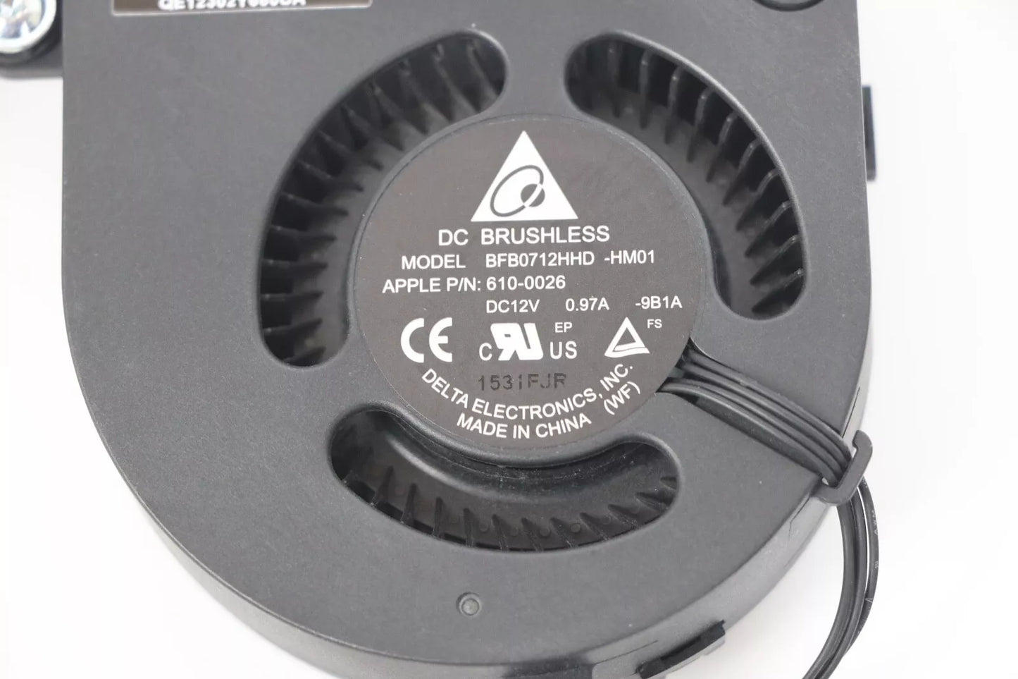 Ventilateur de refroidissement du lecteur optique 