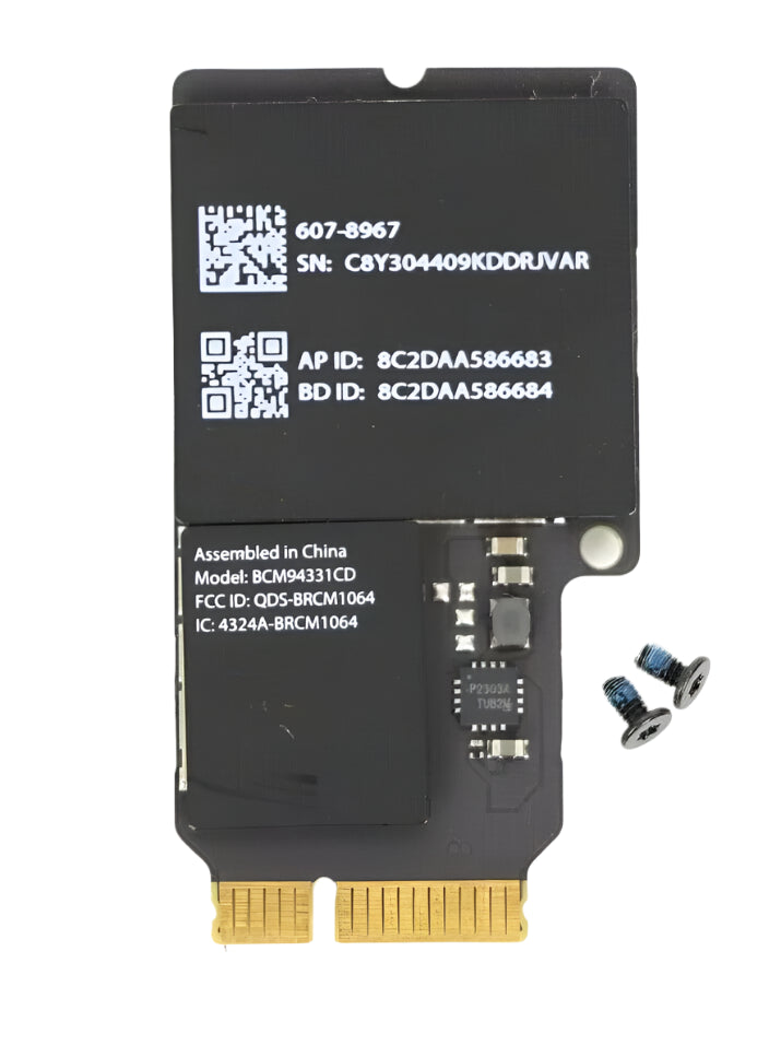 Carte Bluetooth WiFi pour aéroport 607-8967 