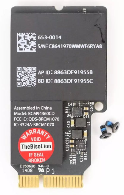 Carte Bluetooth sans fil AirPort 653-0014 