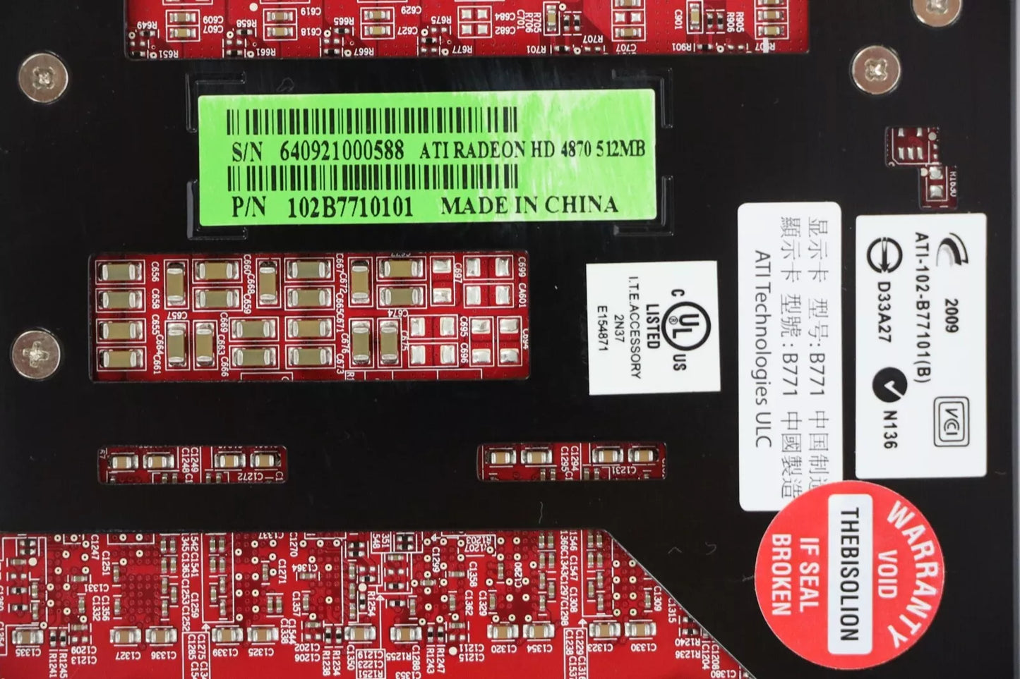 Carte graphique ARI Radeon HD 4870 512 Mo 