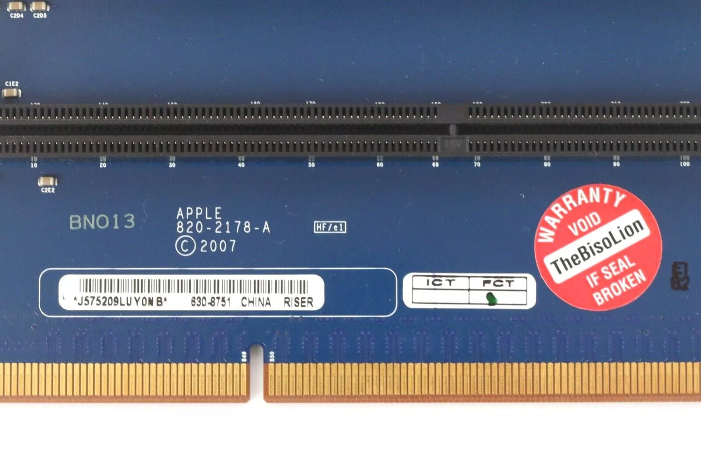 Carte mémoire Riser 