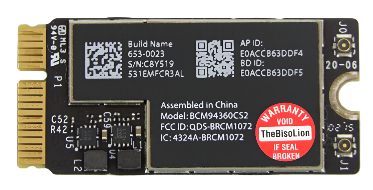 Carte Bluetooth Wi-Fi AirPort 653-0023 
