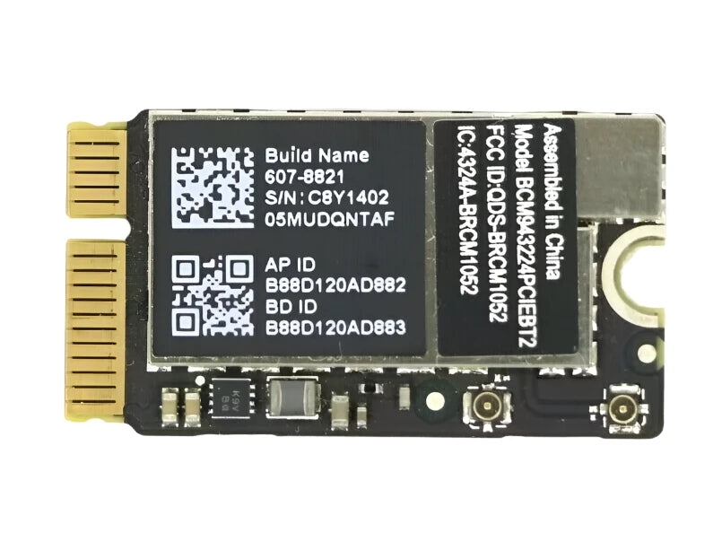 Carte Wi-Fi Bluetooth 607-8821 