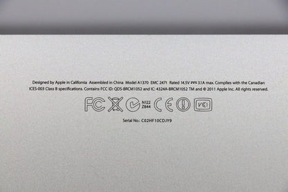 Cache inférieur du boîtier - MacBook Air 11" A1317 2010 2011 